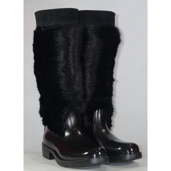 Oscar Sports Shoes - Italian Fur Oscar Sport Leather Boots Women’s 10